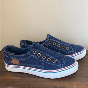 Like New Denim Misslook Shoes size 38/8